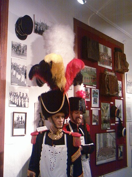 Sergent Sapeur - Plumes aux couleurs belges