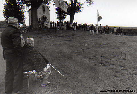 Arrêt à la chapelle saint Oger