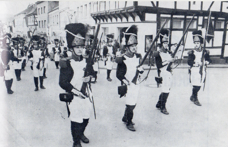 Les grenadiers de Gougnies à Arnsberg