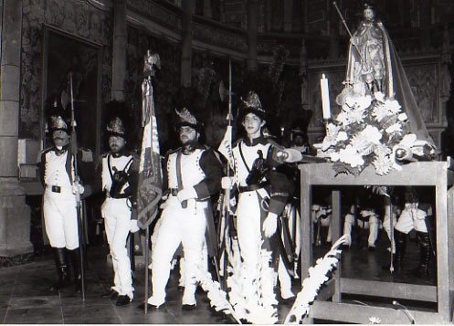 Les grenadiers veillent sur saint Roch