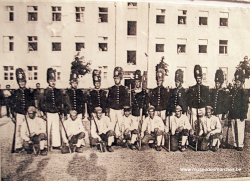 Grenadiers et zouaves au camp de Prenzlau
