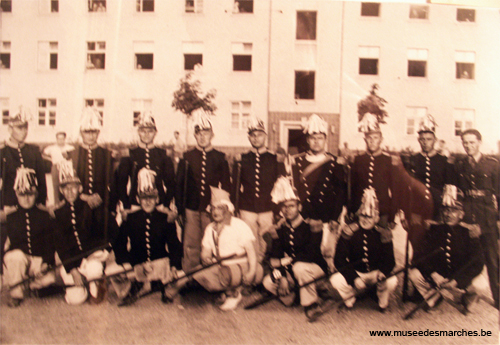 Voltigeurs et cantinière à Prenzlau