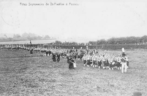 Compagnie dans les champs