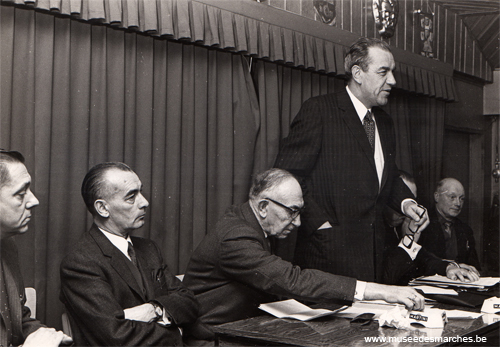 Le président Joseph Wauthy