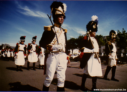 Sapeurs de la compagnie de l'Association à Blois