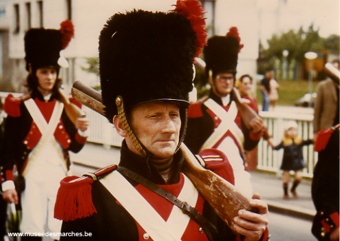 Artilleur de la compagnie de l'Association à Blois