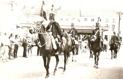 Porte-Aigle du 1er Régiment des Gardes d'Honneur 