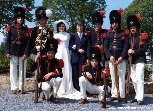 Saint-Pierre : délégation au mariage d'un officier