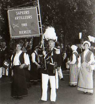 Porte-drapeau de Biercée