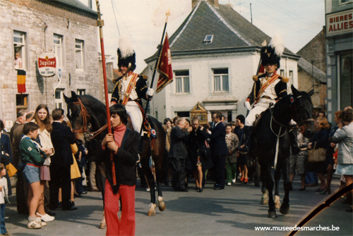 L'escorte de la châsse de sainte Rolende