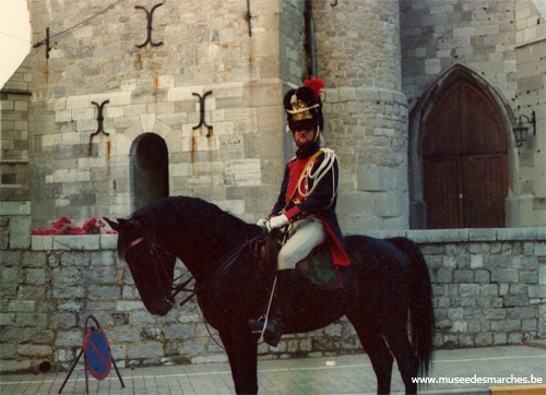 Saint-Pierre : cavalier