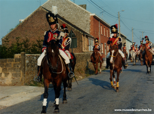 Saint-Pierre : escadron de cavalerie