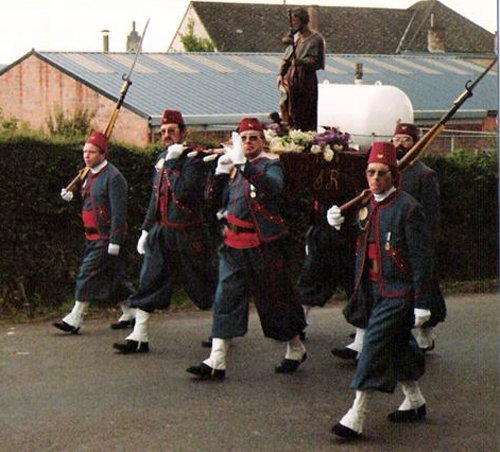 L'escorte de saint Roch