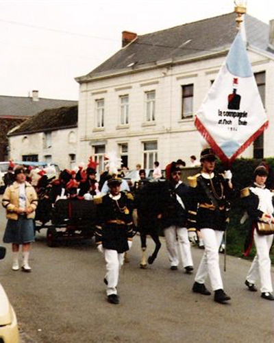 Le drapeau de la Compagnie Saint-Roch