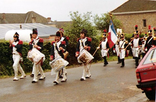La batterie des Voltigeurs
