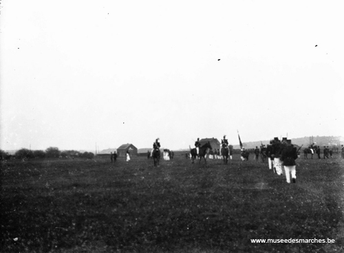 Compagnie dans un pré