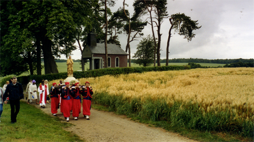 Départ de la chapelle Saint-Pierre