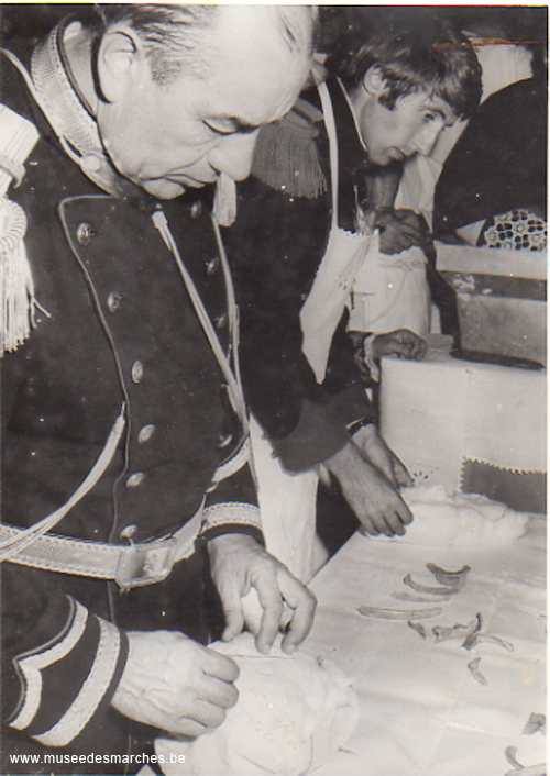 Ouverture de la châsse de saint Oger