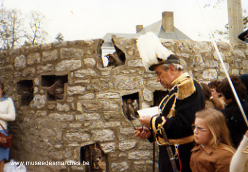 Inauguration du monument à Gerpinnes