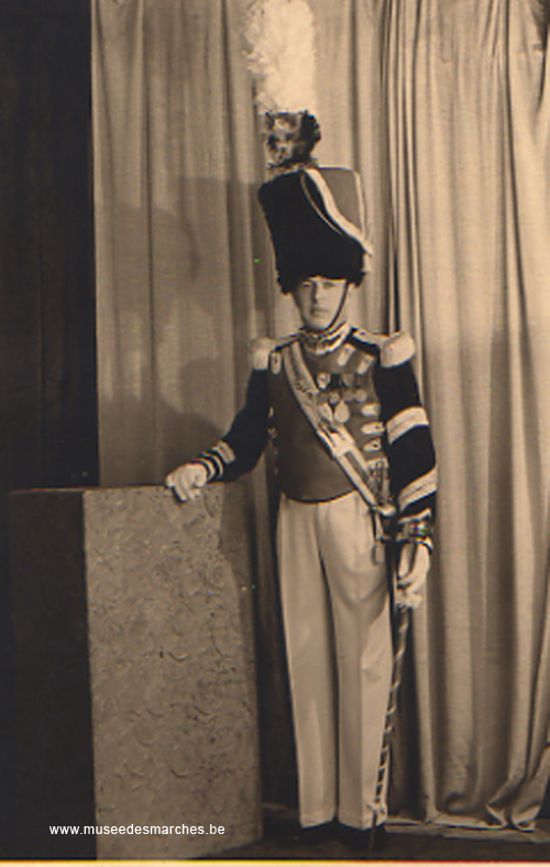 Le tambour-major Marcel RIDELLE