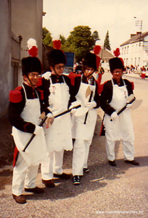 Quatre sapeurs inséparables