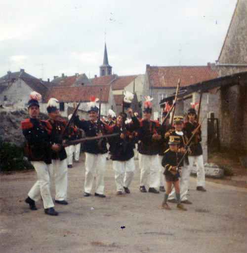 Bonne humeur dans les rangs