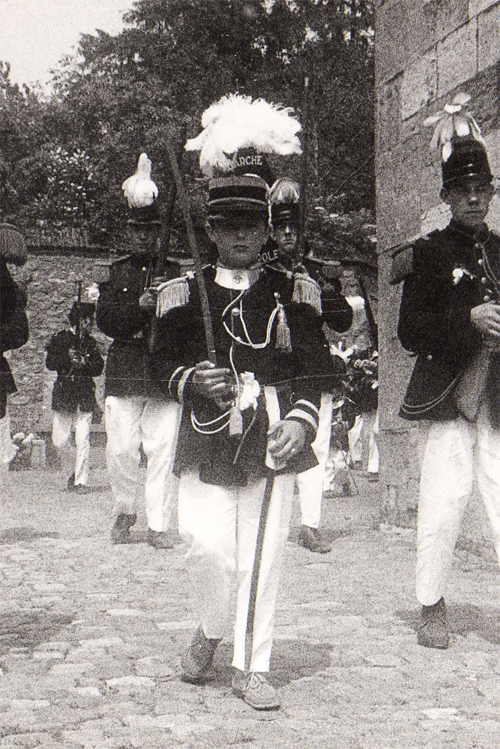 Jeune officier des fusils