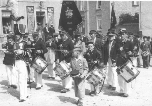 La batterie et la fanfare de Stave