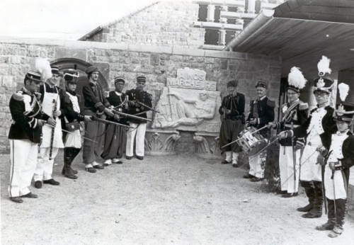 Inauguration du monument aux marcheurs