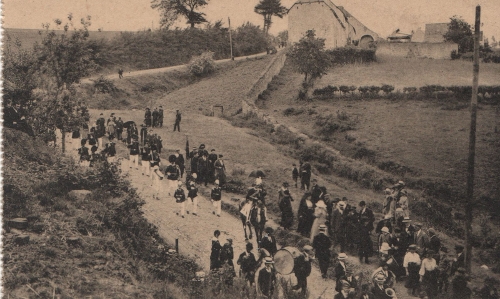 Descente depuis la ferme du Jardinet